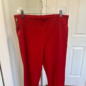 Comfy Red stretch leggings